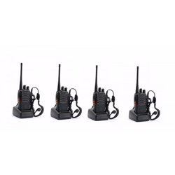 Napleselettronica - 4 Trasmettitori Uhf 400-470 Mhz Ricetrasmettitore Walkie Talkie precio