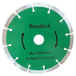 Coppia 2X Dischi Diamantati 150Mm Per Scanalatrice Scanalatore Disco Di Taglio Tracciatrice Muro Cartongesso - Boudech en oferta