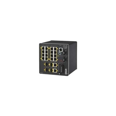 Cisco Industrial Ethernet 2000 Series - Switch - gestito - 16 x 10/100