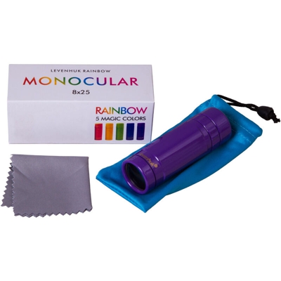 Monoculare Levenhuk Rainbow 8x25 Ametista/Ametista