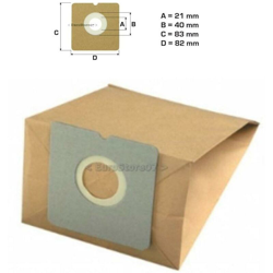 Ricel Sud - 8 SACCHETTI ASPIRAPOLVERE GORENJE / CLATRON / DOMOSTAR / EFBE SCHOTT / IM 11 características