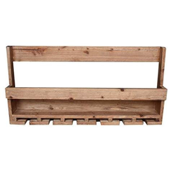 Portabottiglie Legno Di Abete (80 X 11 X 40 Cm) S0110513 en oferta