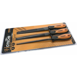 Set 3 Raspe Per Limare Sgrossare Ferro Lima Raspa Tonda Piatta 300 Mm - HOTECHE en oferta