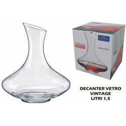 Decanter Vetro Lt.1,5 Bohemia - BIGHOUSE IT características