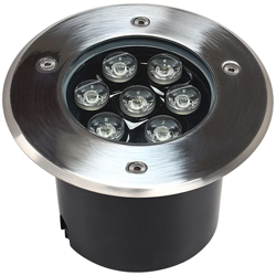 Faretto Incasso LED Da Esterno Segnapasso Calpestabile 7W 3500K - PLANET SHOP en oferta