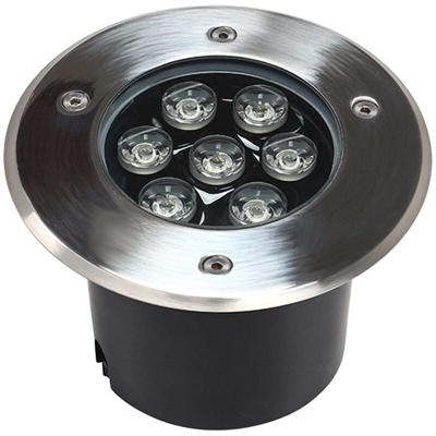 Faretto Incasso LED Da Esterno Segnapasso Calpestabile 7W 3500K - PLANET SHOP