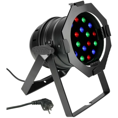 Faretto a LED PAR56 RGB 18LED 1W CAMEO