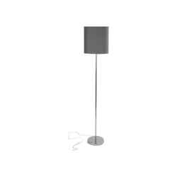 Cliccandoshop - Lampada da Terra Metallo (30 x 148 x 30 cm) Grigio - BIGBUY HOME en oferta