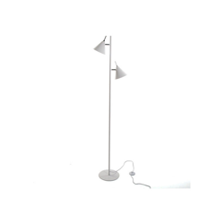 Cliccandoshop - Lampada da Terra Swing White Metallo (23 x 150 x 31 cm) - BIGBUY HOME características