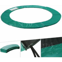 Arebos Copertura Bordo di Protezione per Trampolino Elastico Molla 457cm Verde en oferta