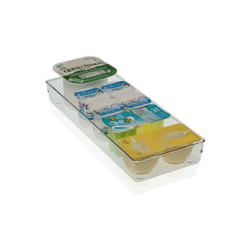 Cliccandoshop - Divisori per Cassetti Plastica (15,4 x 5,6 x 38,3 cm) Frigo - BIGBUY HOME en oferta