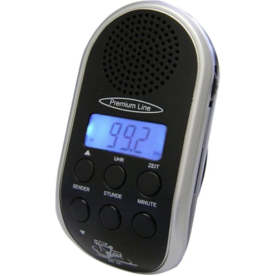 Radio per bicicletta BR 24 Nero, Argento - Security Plus