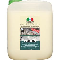 POLIFIN 5LT | Finitore anti-sporco anti-usura per materiali lapidei, linoleum e pvc - MARBEC precio