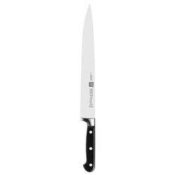 Coltello da Prosciutto in Acciaio Lunghezza 26 cm Colore Nero e Argento - Linea Professional S características