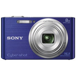 Fotocamera Digitale Compatta Cyber-shot DSC-W730 16.1Mpx Sensore HAD CCD Zoom Ottico 8x HD - Blu en oferta