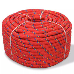 Corda Nautica in Polipropilene 12 mm 50 m Rosso - VIDAXL en oferta