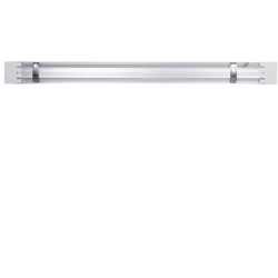 Augienb - Tubo luminoso in alluminio da 2 pezzi 90 cm 72 led per ufficio domestico 220V en oferta