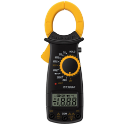 Digital Clamp Meter multimetro AC palmare DC Tensione Corrente voltmetro Diodo Resistenza senza contatto Identificazione conduttori Fuoco - ASUPERMALL en oferta