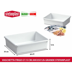 Bighouse It - VASCHETTA FRIGO LT.15 CM.50X35X12h GRANDE STEFANPLAST en oferta