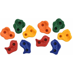 Pietre per Arrampicata 10 pz Multicolore PE - ASUPERMALL en oferta