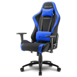 Sedia Gaming Skiller SGS2 in Pelle Sintetica Colore Nero e Blu en oferta