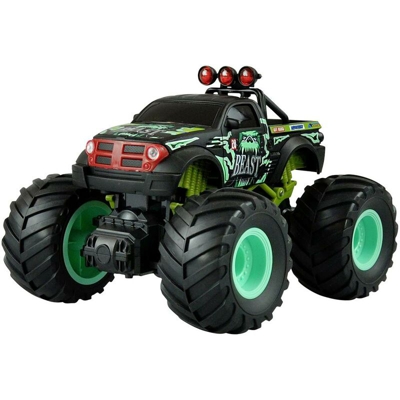 Verde Brushed 1:18 Automodello Elettrica Monstertruck Trazione posteriore RtR 2,4 GHz - Amewi