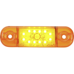 N/A Luce di ingombro Luce di segnalazione laterale 12 V, 24 V Arancione Vetro trasparente - Secorüt en oferta