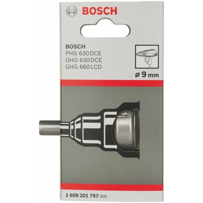 BOSCH 1609201797 RICAMBIO UGELLO BOCCHETTA DI RIDUZIONE 9 mm PER TERMOSOFFIATORI