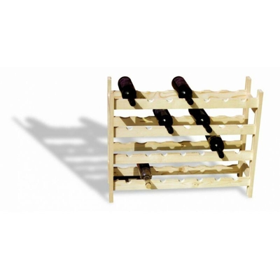 Cantinetta Portabottiglie 28 Posti 75 X 27 X 60 Cm - GBSHOP