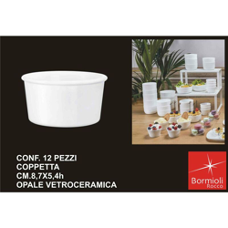 Bormioli Rocco - COPPETTA AROMATECA GELATO CONF. 12 PZ. CM.8,7X5,4h - BIGHOUSE IT en oferta