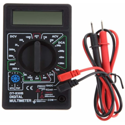 Tester Digitale Multimetro A Batteria Con Puntali Ampere Dt-830B - NAPLESELETTRONICA precio