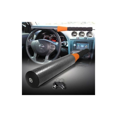 Napleselettronica - Mazza Baseball Blocca Sterzo Antifurto Auto Giant Volante Autodifesa Key