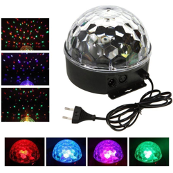 Proiettore Luci Ed Effetti Led Discoteca Dj Rgb A Sfera Multicolore Usb Sd Card - NAPLESELETTRONICA características