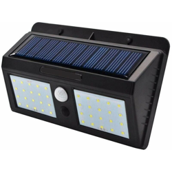 Faretto Luce 40 Led Pannello Solare Ricaricabile Sensore Di Movimento - TP en oferta