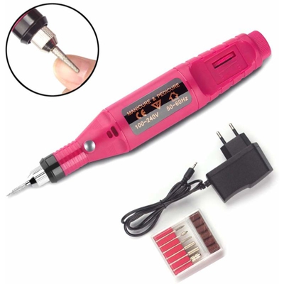 Napleselettronica - Mini Fresa Per Unghie Professionale Elettrica Manicure Pedicure