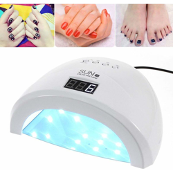 Napleselettronica - Lampada Uv Led Con Display 48W Manicure Timer Sensore Unghie Ricostruzione Sun1S características