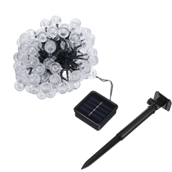 Decorazione da giardino impermeabile per feste all'aperto con luci a sfera da 100 LED - AUGIENB en oferta