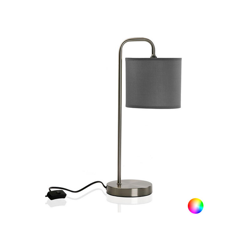 Cliccandoshop - Lampada da Tavolo Metallo (18 x 50 x 25 cm) Grigio características