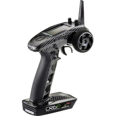 Radiocomando con impugnatura a pistola Absima CR6P Carbon Edition 2,4 GHz Numero canali: 6 incl. ricevitore