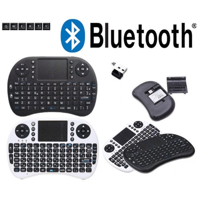 Napleselettronica - Mini Tastiera Bluetooth Usb Touchpad Pc Android Qwerty