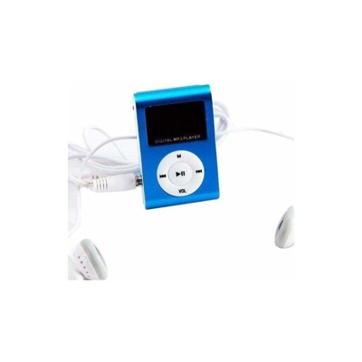 Lettore Mp3 Con Display Mini Sd Espandibile Fino 32 Gb(Non Inclusa) Cuffie - NAPLESELETTRONICA