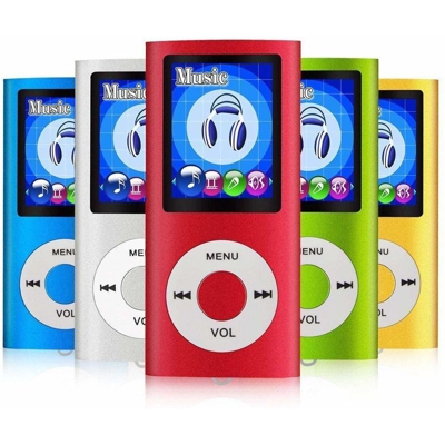 Napleselettronica - Lettore Player Mp4 Mp3 4Gb 8Gb 16Gb 32Gb (Non Inclusa) Video Audio Foto Radio Fm