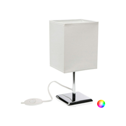 Lampada da Tavolo Metallo Ceramică Tessile (11 x 27,5 x 13 cm) Bianco - CLICCANDOSHOP precio