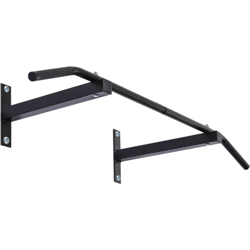 Barra per Trazione a Muro Professionale con Struttura in Acciaio, 116 x 43 x 20cm, Nero - Homcom en oferta