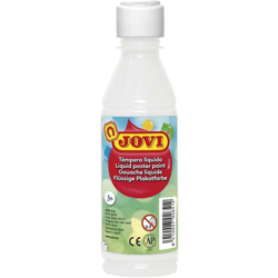 Tempera Pittura per Disegnare e Colorare Scuola Casa Bottiglia 250ml Bianco - JOVI precio