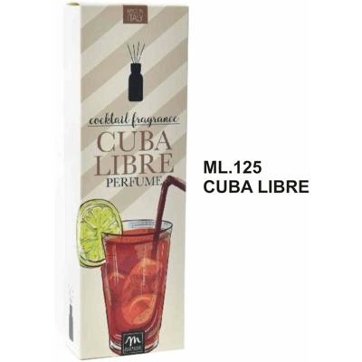 Diffusore Fragranze Con Bastonc. Ml.125 Cuba Libre - BIGHOUSE IT