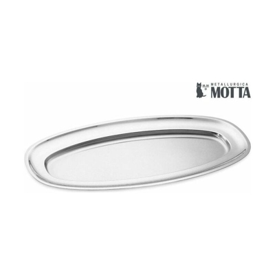 Piatto Pesce Inox 18/10 45x22cm - Motta