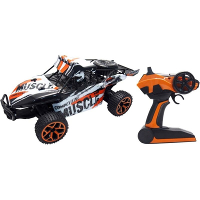 Amewi 22220 Extreme D5 1:18 Automodello per principianti Elettrica Buggy 4WD incl. Batteria, caricatore e batterie tele