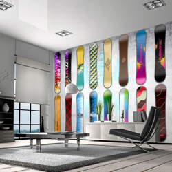 Gbshop - Fotomurale - Snowboard wall300x210 cm en oferta