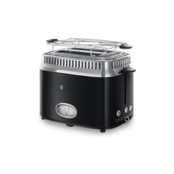 Tostapane Retro Classic Noir 21681-56 Acciaio inox Cottura Veloce Griglia per scaldare 1300 Watt en oferta